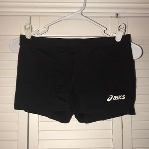 Asics spandex shorts